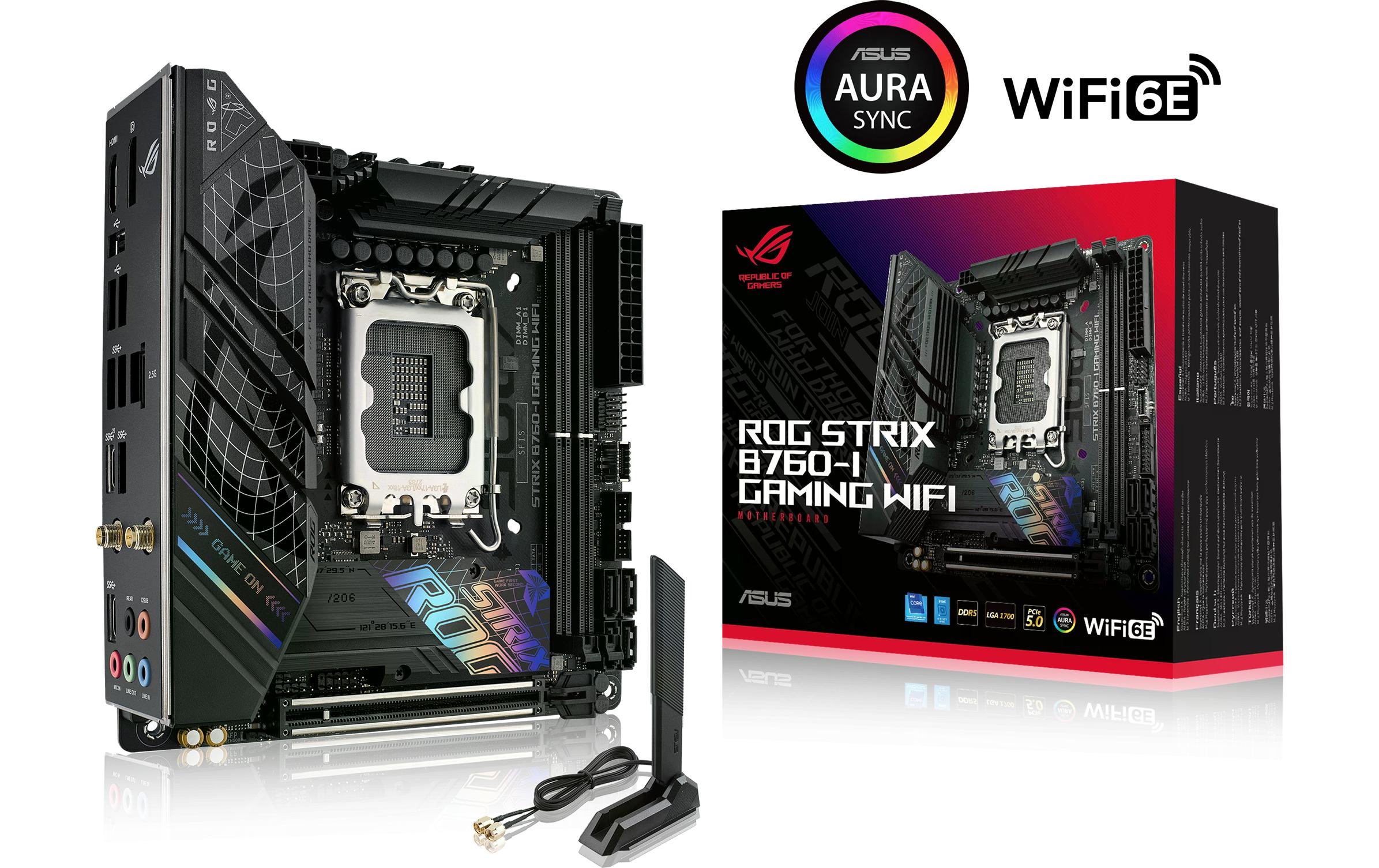 ASUS ROG Mainboard ROG STRIX B760-I GAMING WIFI