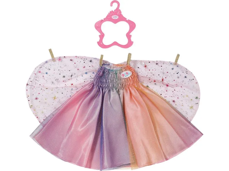 Baby Born Puppenkleidung Regenbogen Kleid
