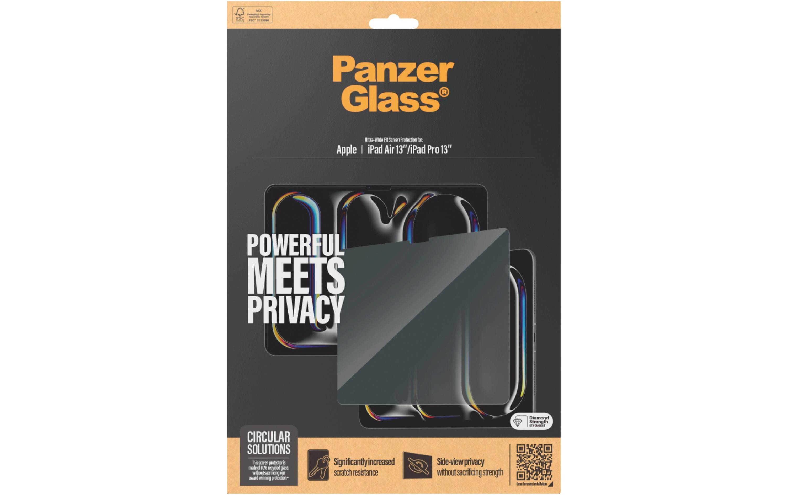 Panzerglass Tablet-Schutzfolie UWF 60% Recycled Privacy 13
