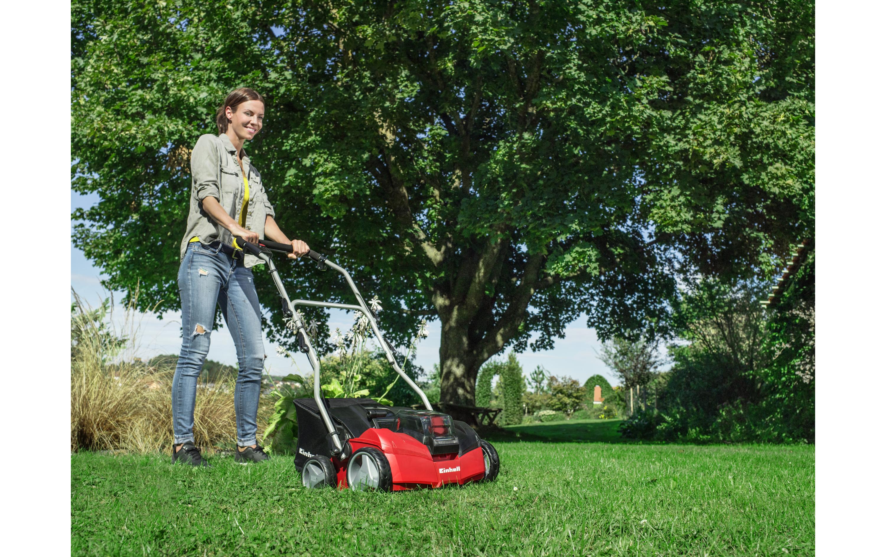 Einhell Akku-Vertikutierer GE-SC 35 Li Solo