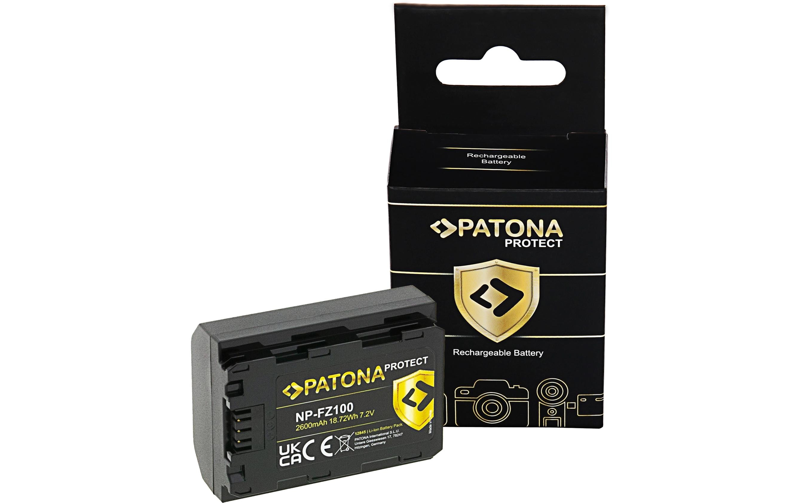 Patona PROTECT Akku für Sony NP-FZ10