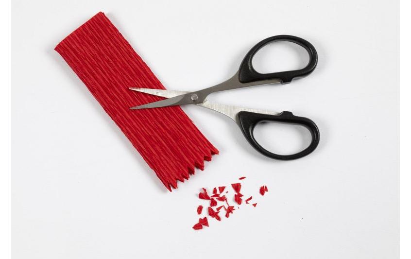 Creativ Company Bastelset Weihnachtskugeln Krepppapier