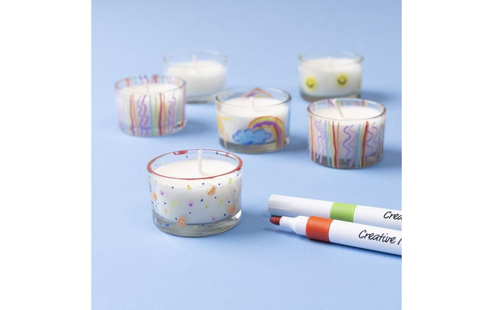 Creativ Company Kerzengefäss 5 cm, 48 Stück