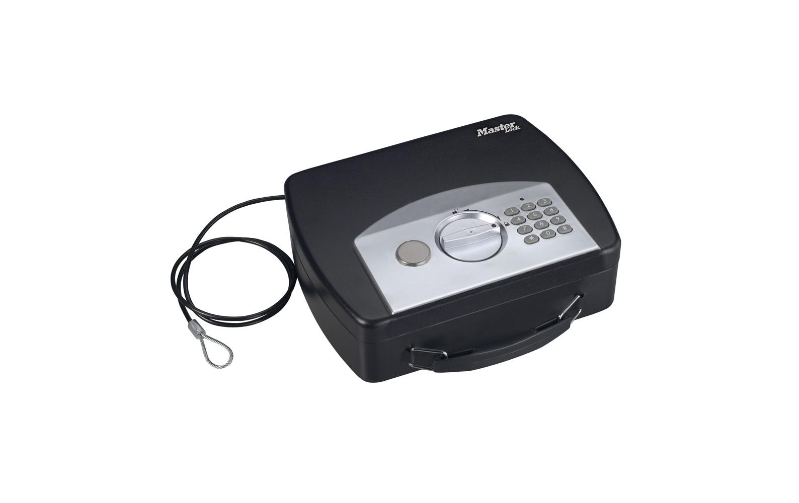 Masterlock Dokumentenkassette P008EML Schwarz