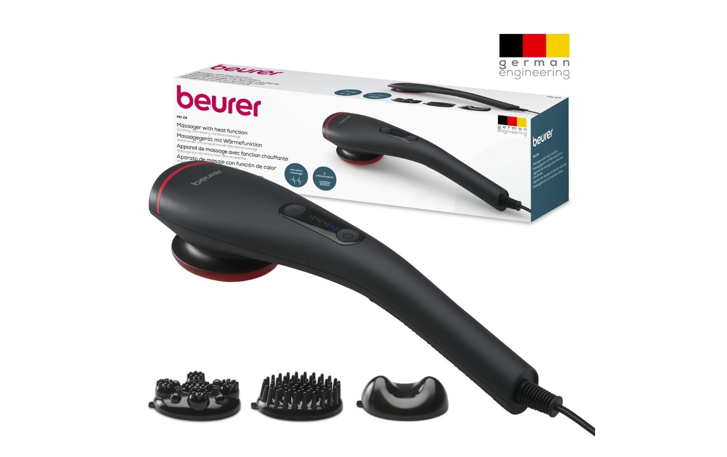 Beurer Massagegerät mit Wärmefunktion MG 24