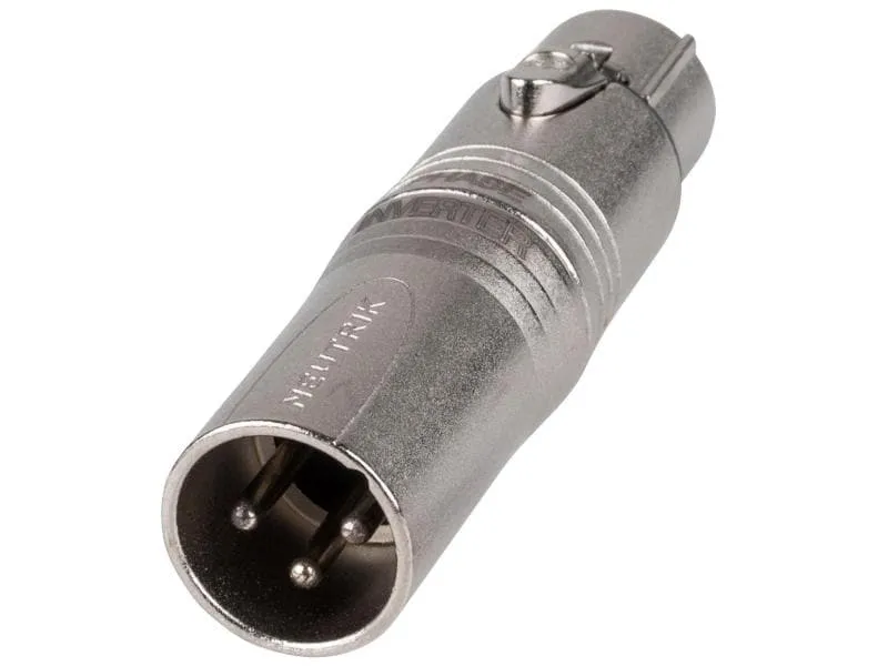 Neutrik Audio-Adapter NA3FMX XLR 3 Pole, female - XLR 3 Pole, male