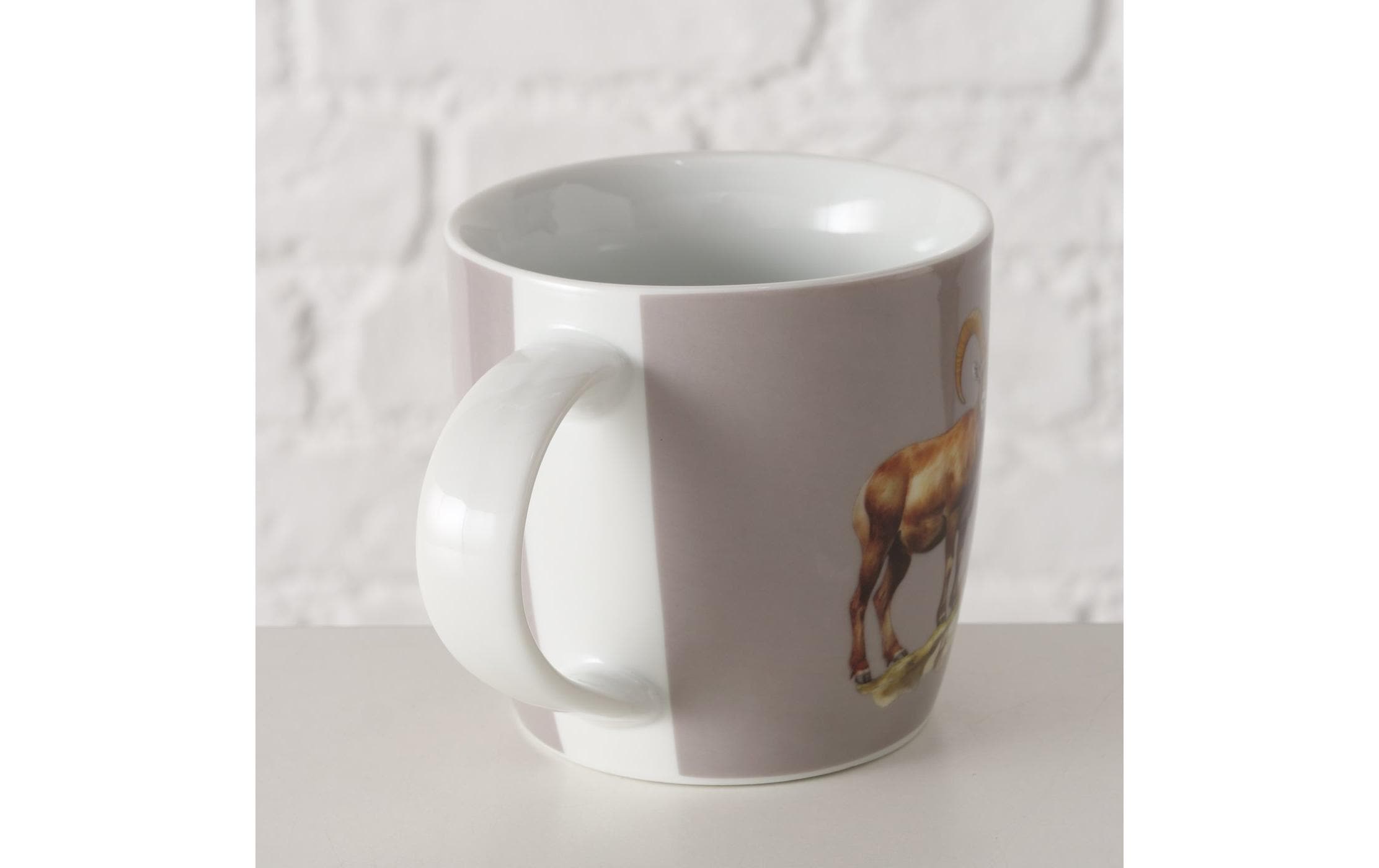 Boltze Tasse Poldie Keramik, 330 ml