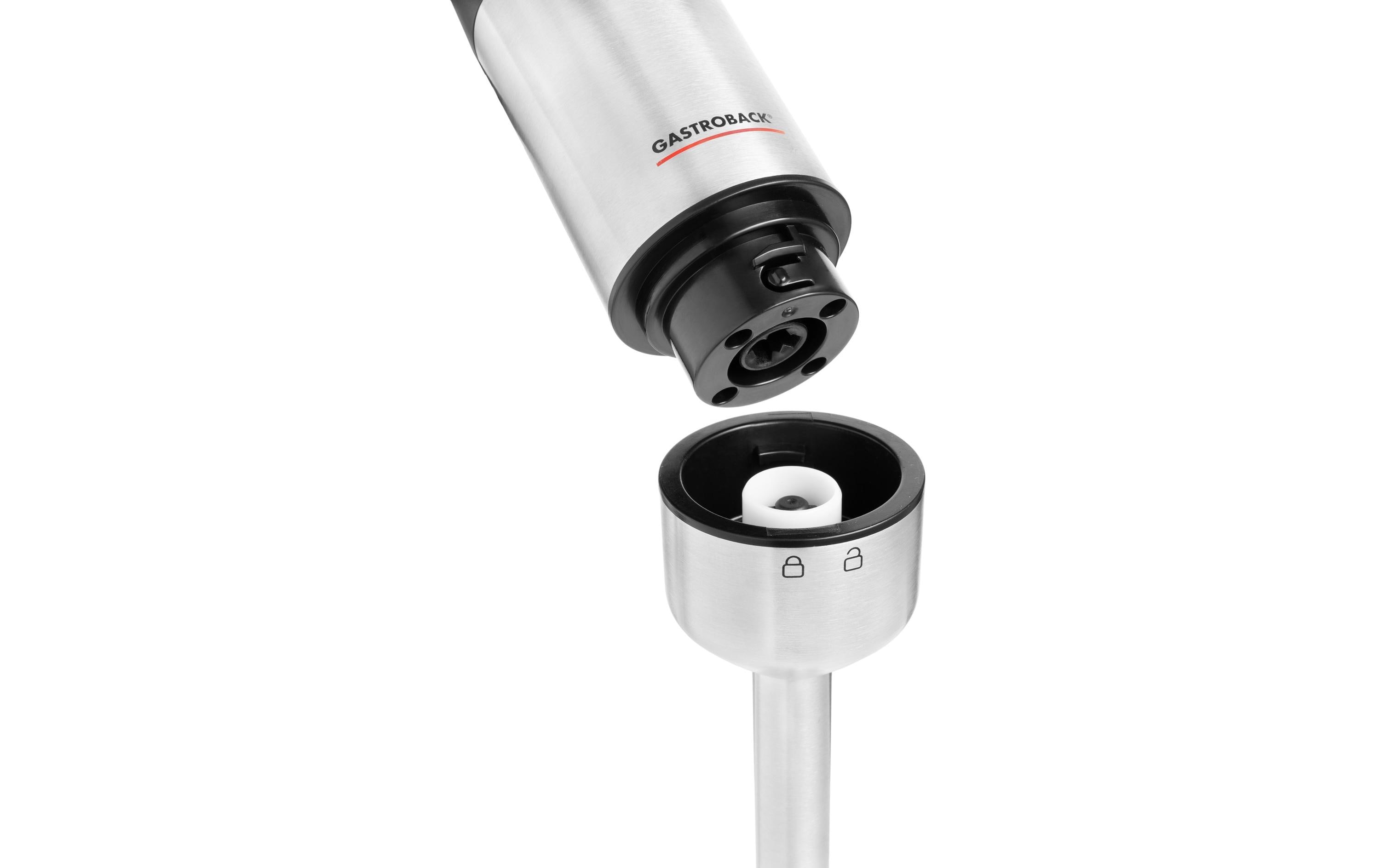 Gastroback Stabmixer Power Schwarz/Silber