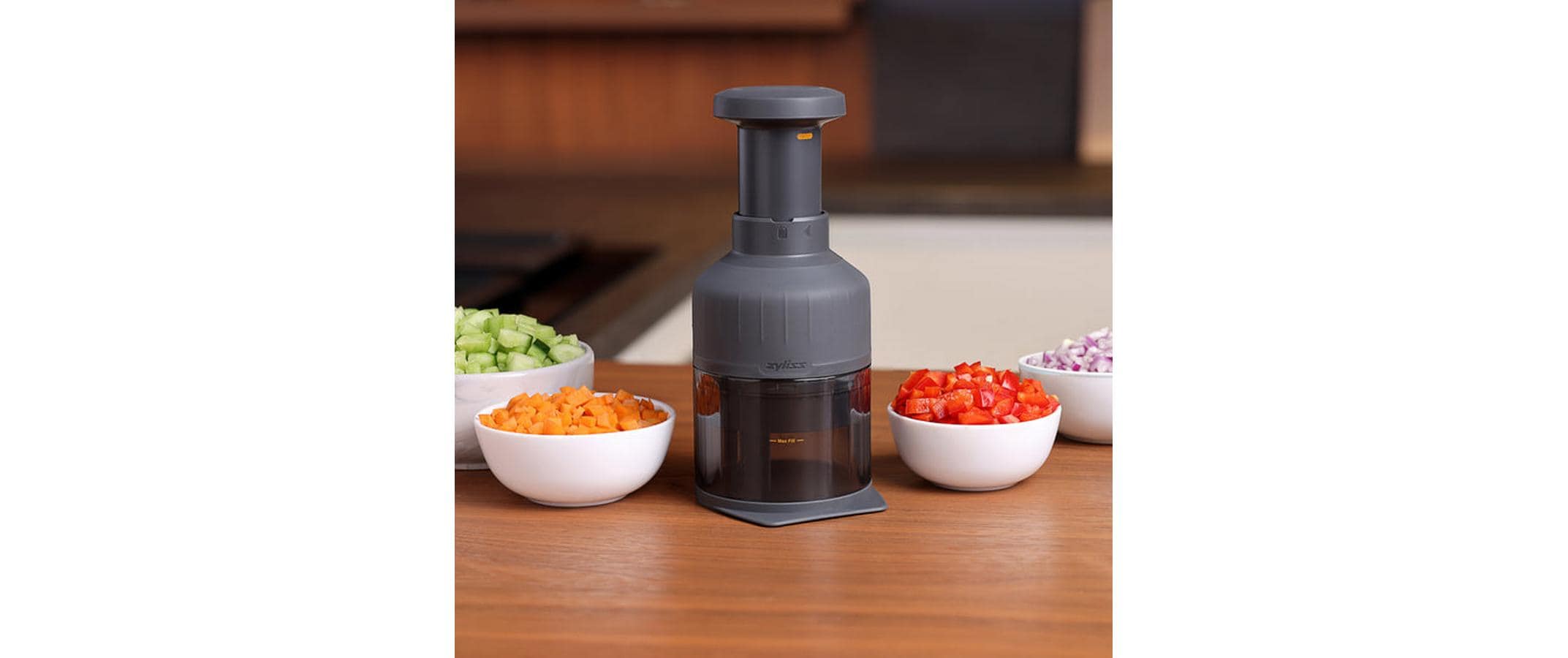 Zyliss Hacker Zick Zick Grau