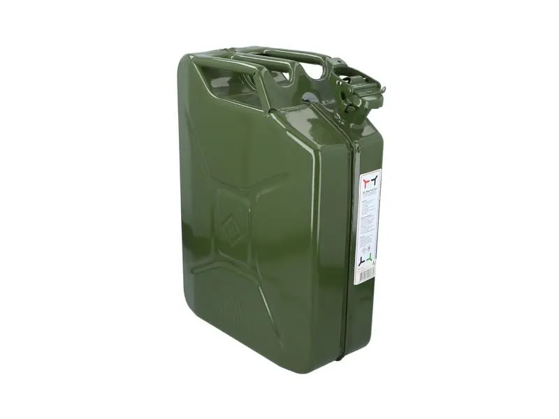 Coldtec by Kibernetik Benzinkanister 20 l, Grün, Metall