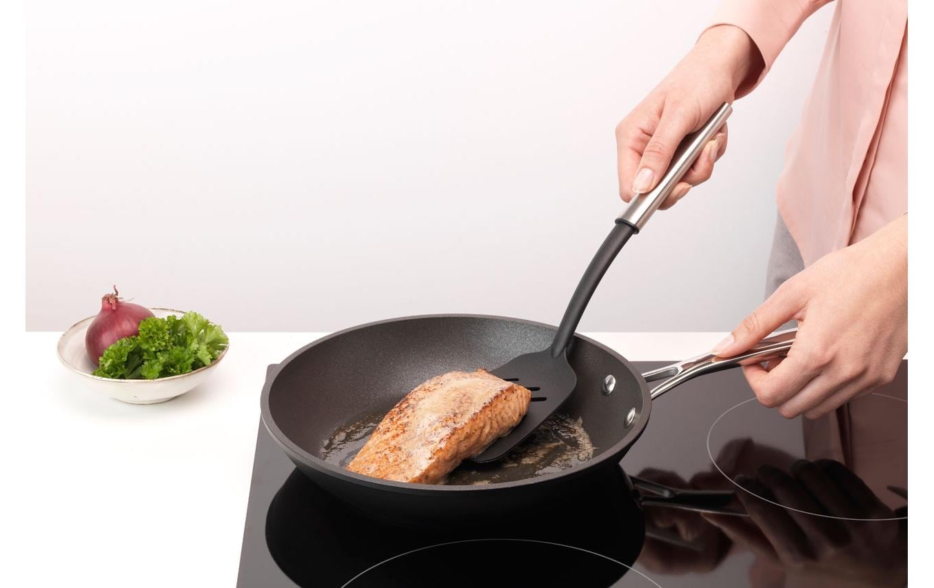 Brabantia Pfannenwender Profile Line Schwarz/Silber