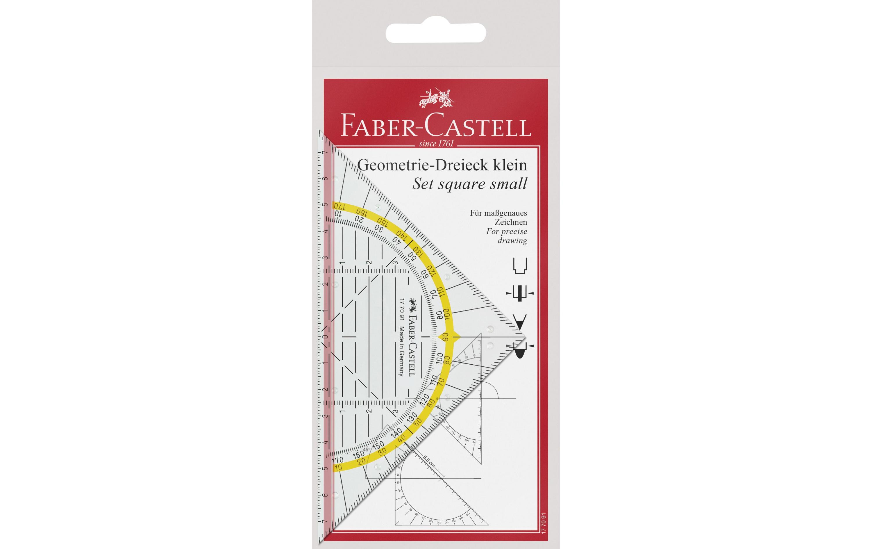 Faber-Castell Geodreieck 14 cm Faber-Castell Geodreieck 14 cm