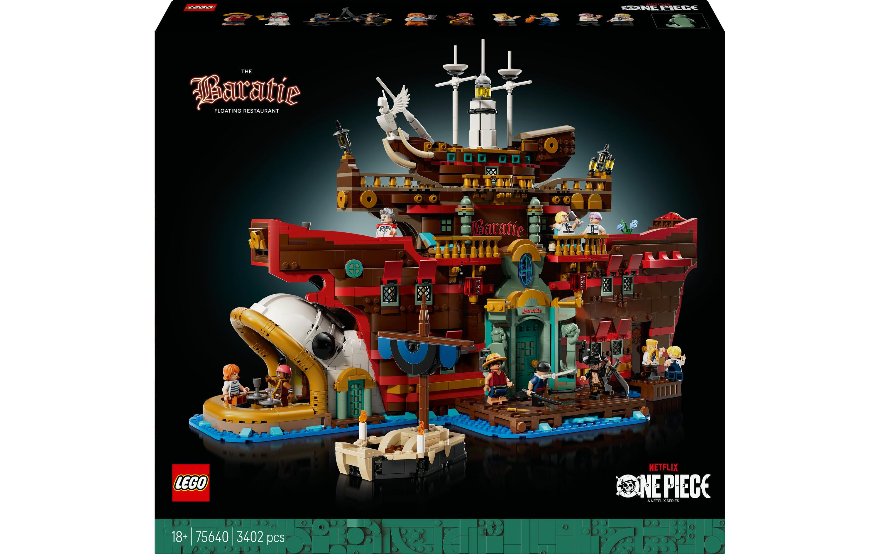 LEGO® Baratié, das Schwimmende Restaurant 75640