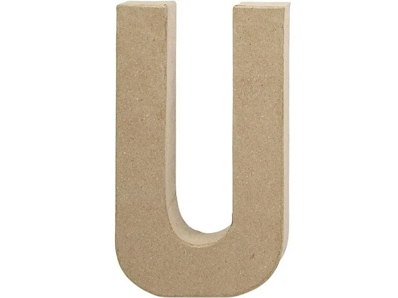 Creativ Company Papp-Buchstabe U 20.5 cm Creativ Company Papp-Buchstabe U 20.5 cm