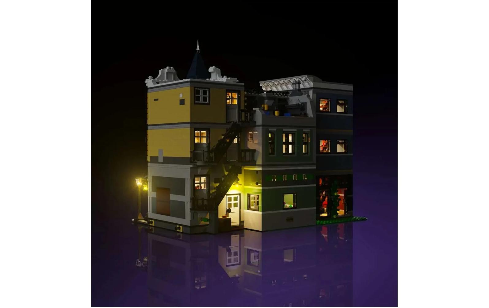 Light My Bricks LED-Licht-Set für LEGO® LMB 2.0 für 10255 Stadtleben