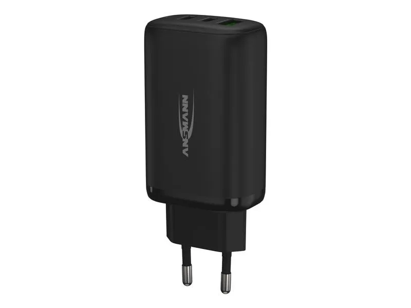 Ansmann USB-Wandladegerät Home Charger HC365PD, 65 W, Schwarz Ansmann USB-Wandladegerät Home Charger HC365PD, 65 W, Schwarz