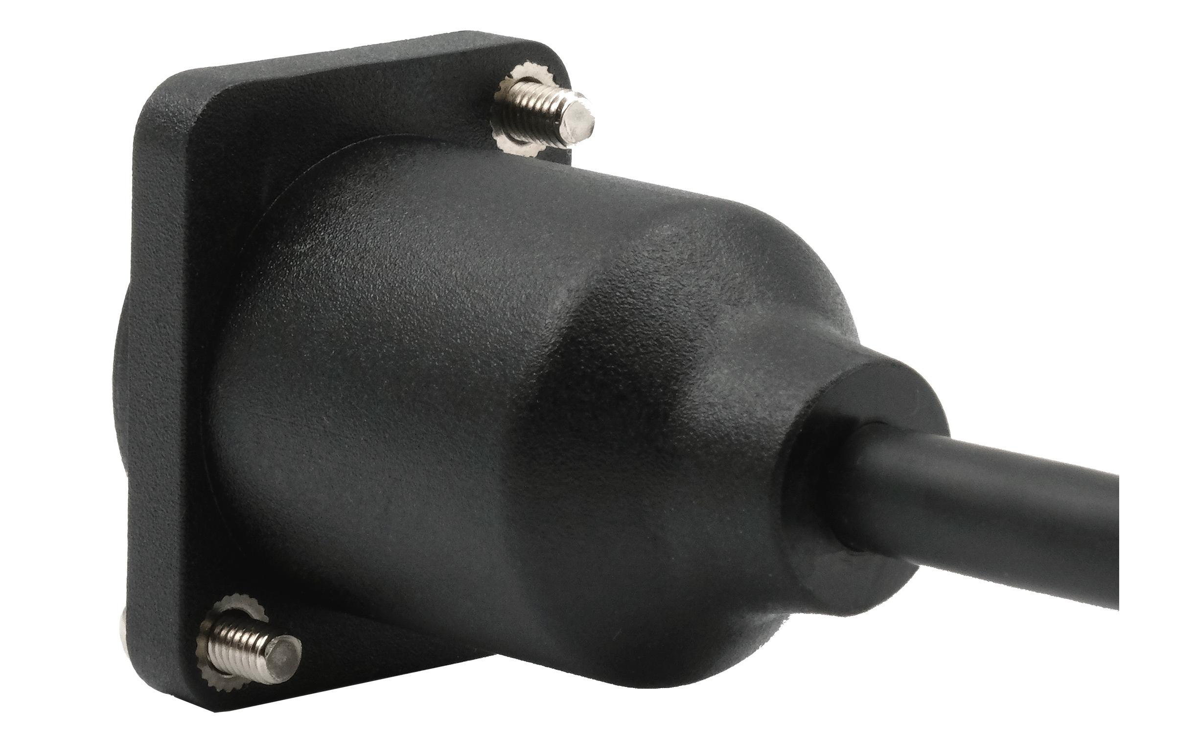 Exsys Modul D-Typ RJ45 Cat.5e Buchse zu Stecker 20 cm