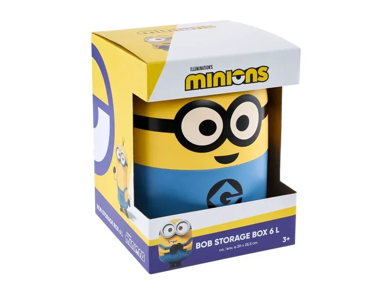 keeeper Minions Bob Rund Kunststoff Blau Gelb 6 l keeeper Minions Bob Rund Kunststoff Blau Gelb 6 l