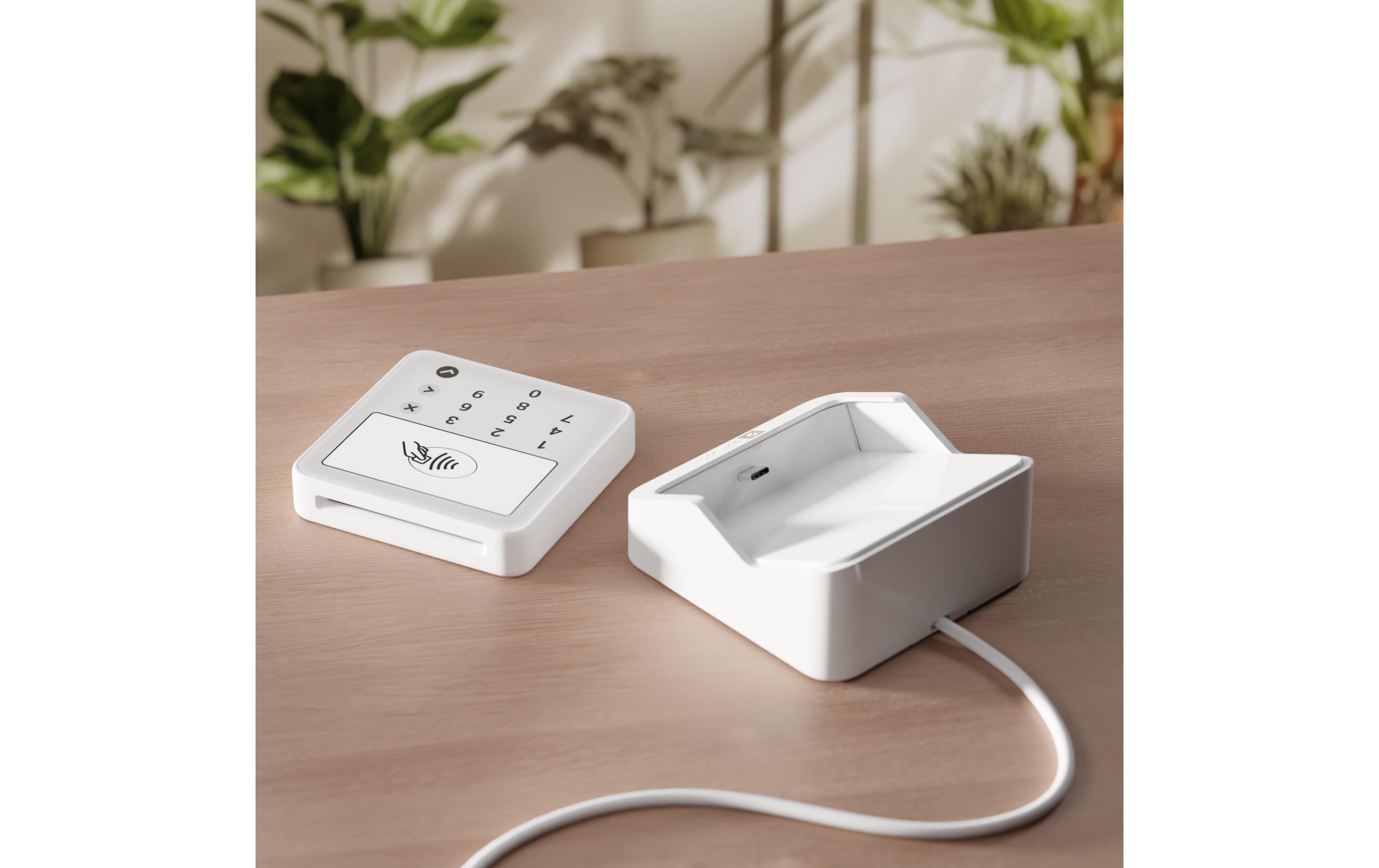 SumUp Chipkartenleser SoloLite+ Ladestation Weiss