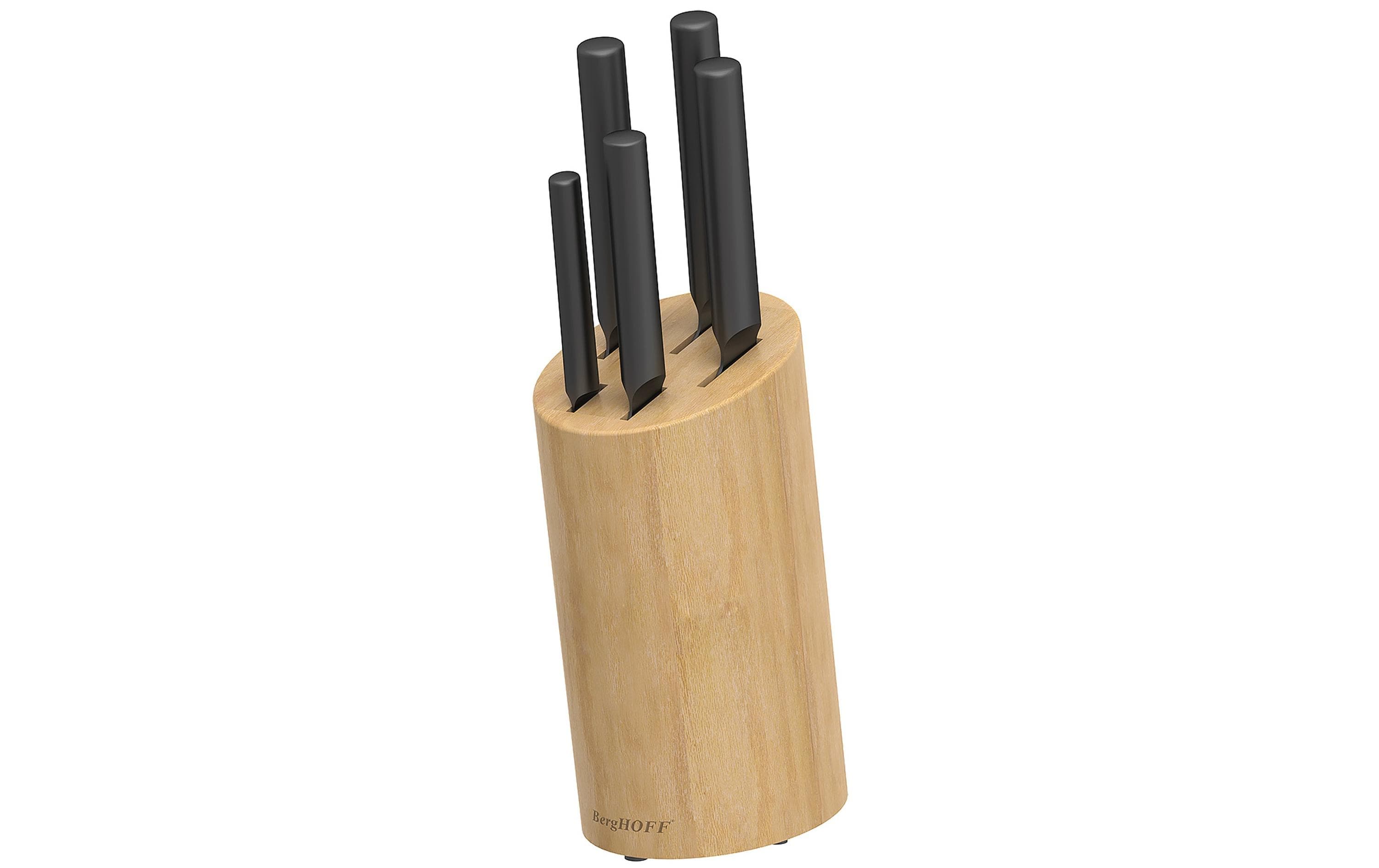 BergHOFF Messerblock-Set mit Messer Boron 6-teilig, Schwarz BergHOFF Messerblock-Set mit Messer Boron 6-teilig, Schwarz