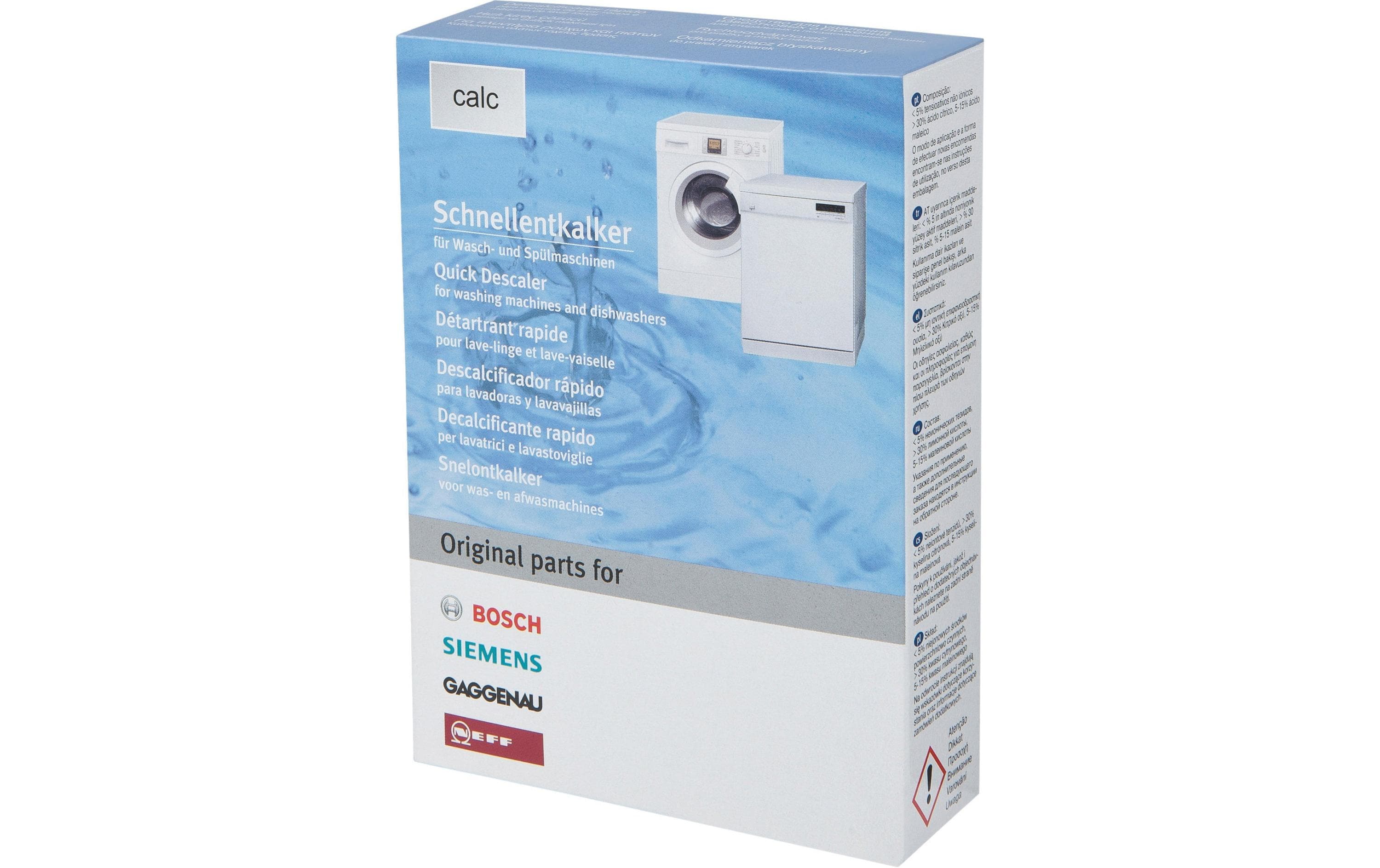 Siemens Entkalkungsmittel 1 Waschmaschine, Geschirrspüler 250 g Siemens Entkalkungsmittel 1 Waschmaschine, Geschirrspüler 250 g