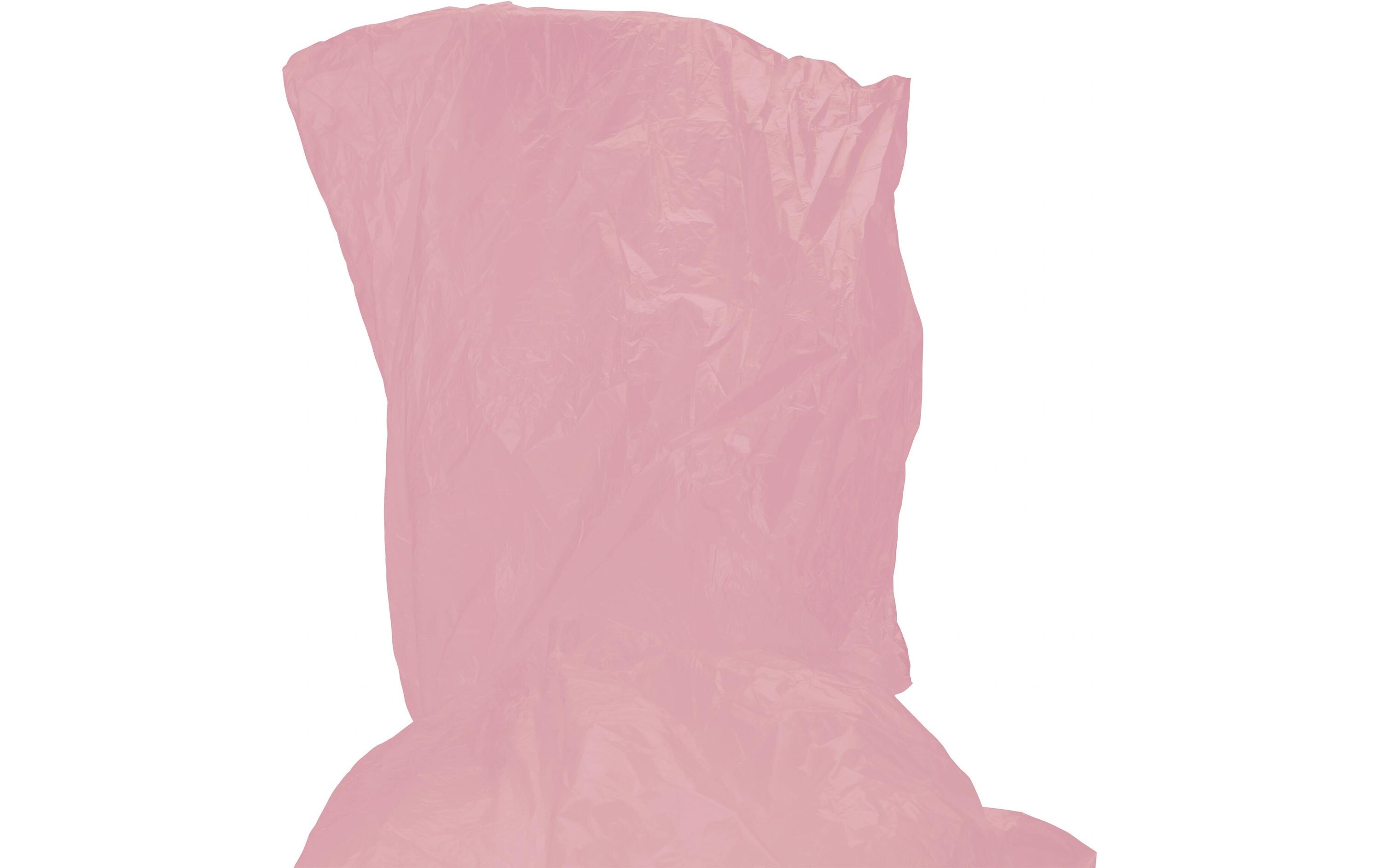 relaxdays Regenponcho 20 Stück, Rot