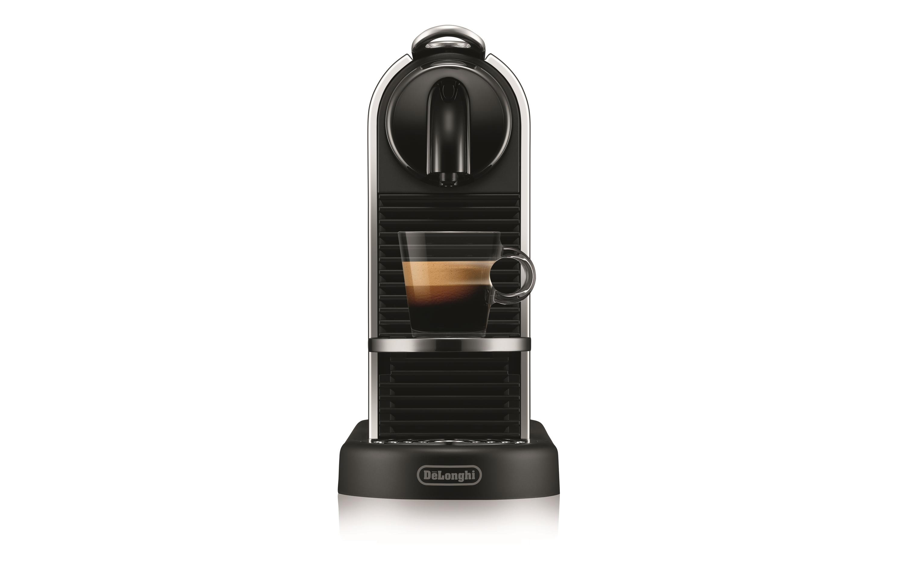 De'Longhi Kaffeemaschine Nespresso CitiZ Platinum EN220.M Silber