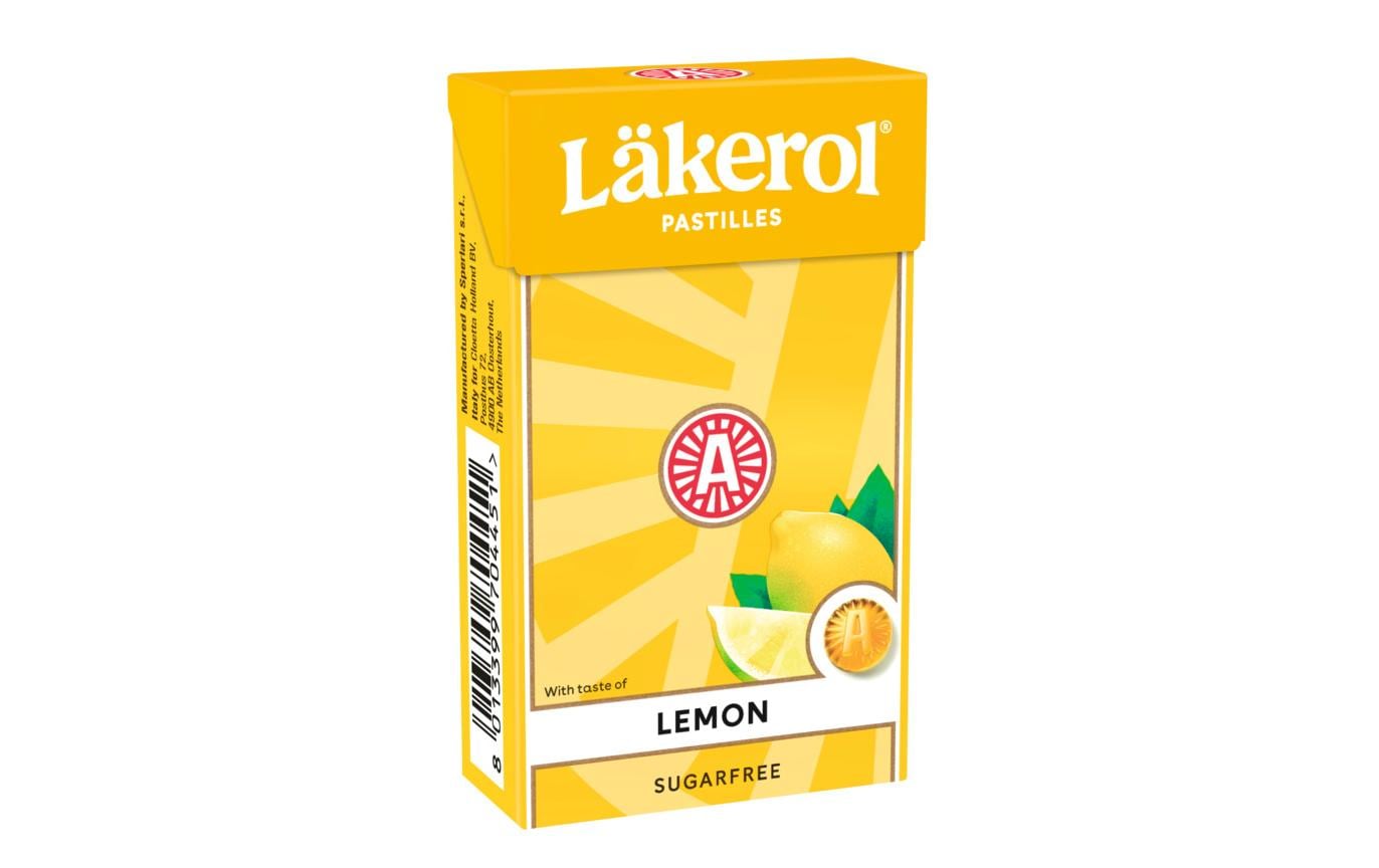 Läkerol Bonbons Lemon Sugarfree 27 g