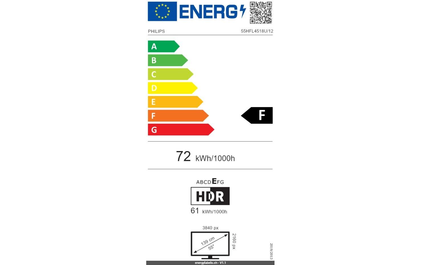 Philips Hotel-TV 55HFL4518U/12 55 Philips Hotel-TV 55HFL4518U/12 55