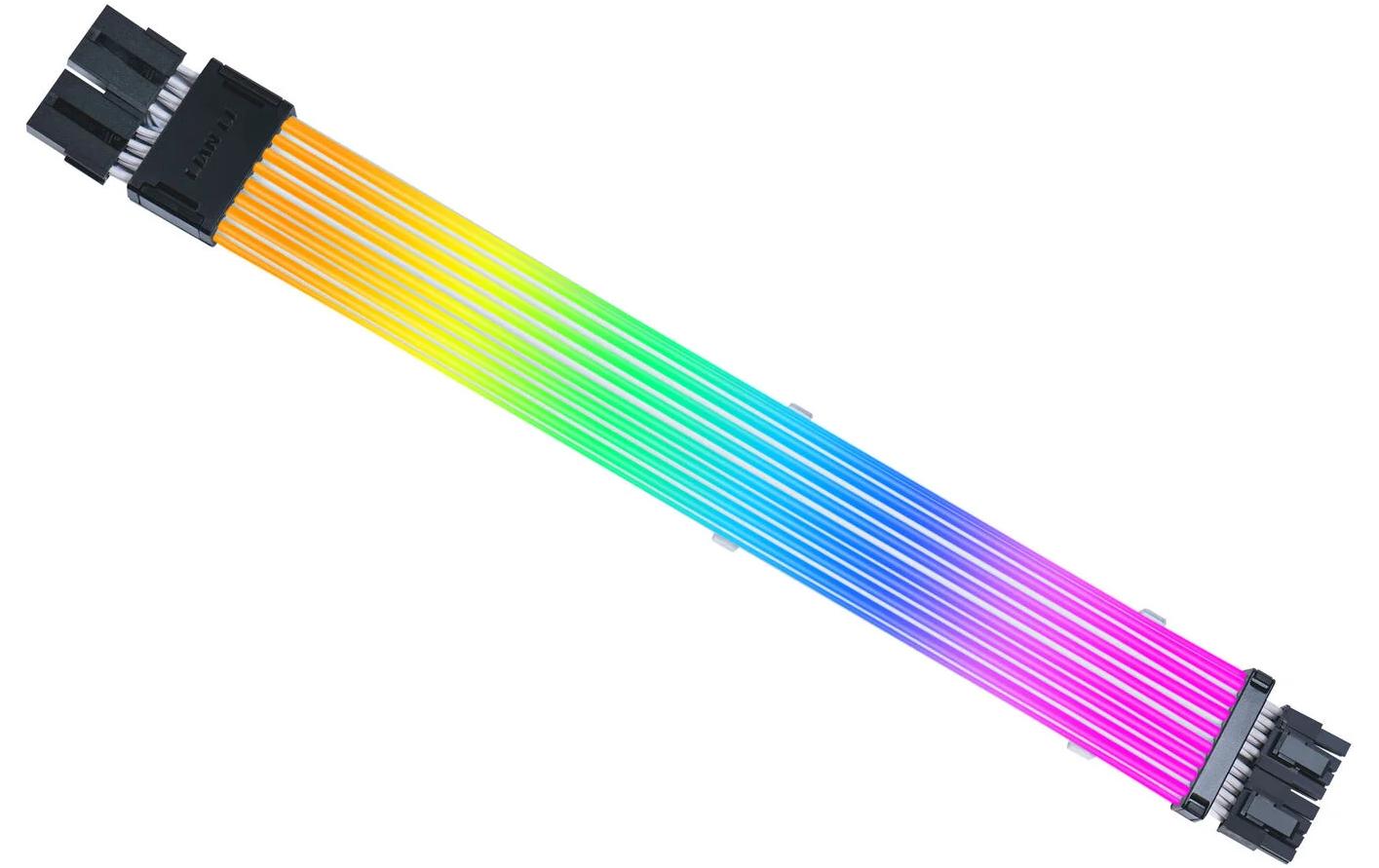 Lian Li Strimer Wireless GPU 2 x 6+2-Pin RGB 116 LEDs Lian Li Strimer Wireless GPU 2 x 6+2-Pin RGB 116 LEDs