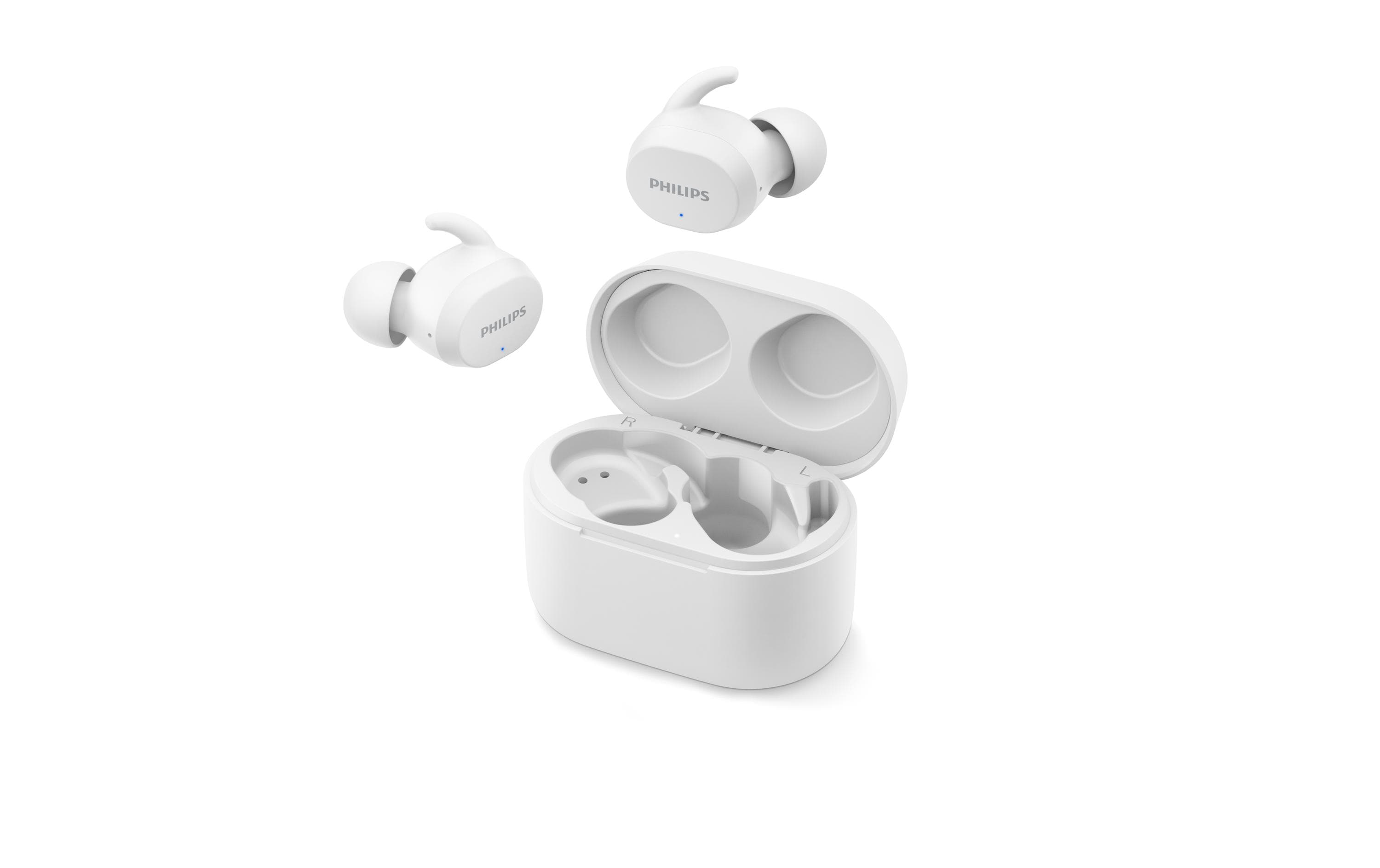 Philips True Wireless In-Ear-Kopfhörer TAT3216WT/00 Weiss