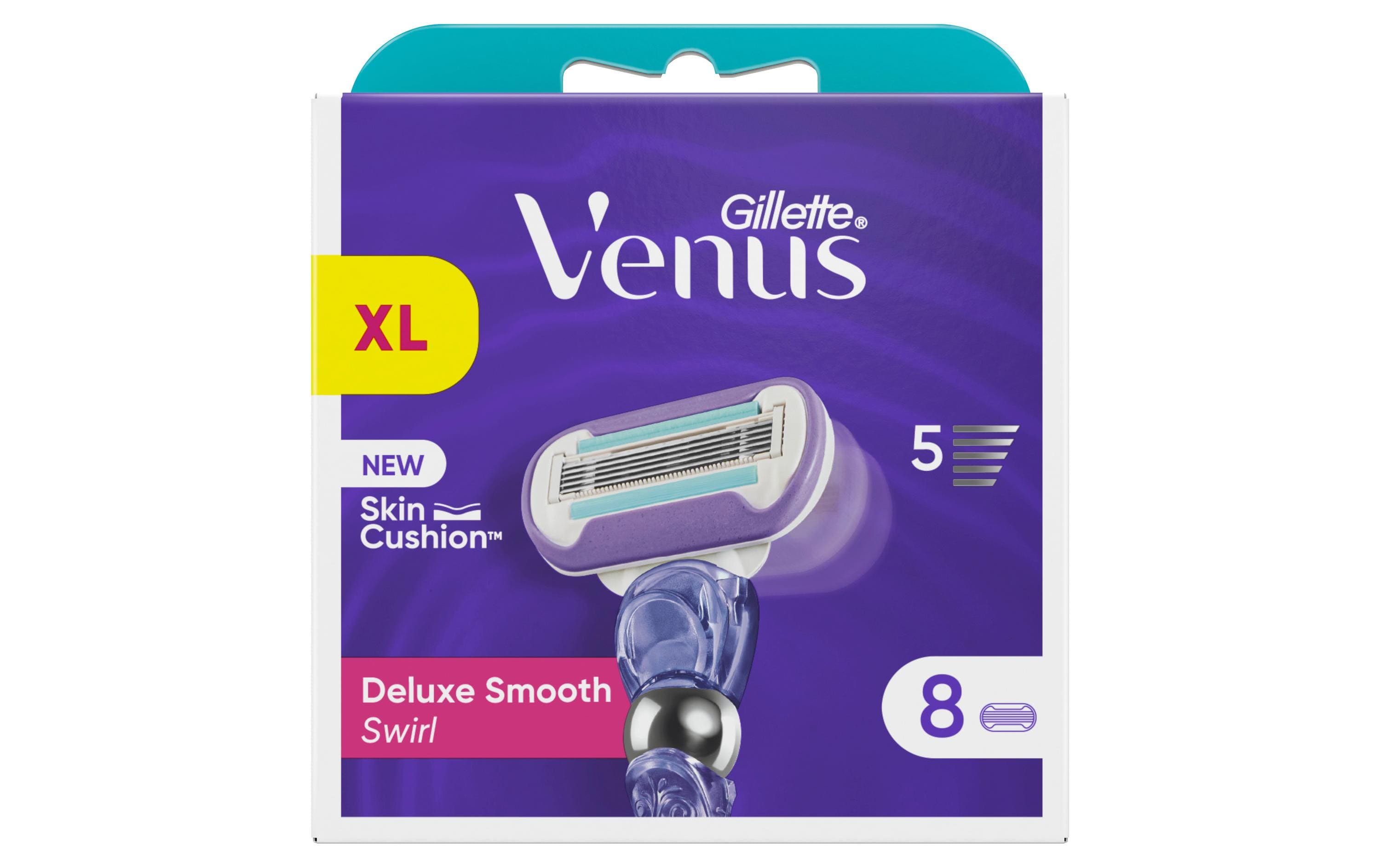 Gillette Venus Rasierklingen Deluxe Smooth Swirl 8 Stück
