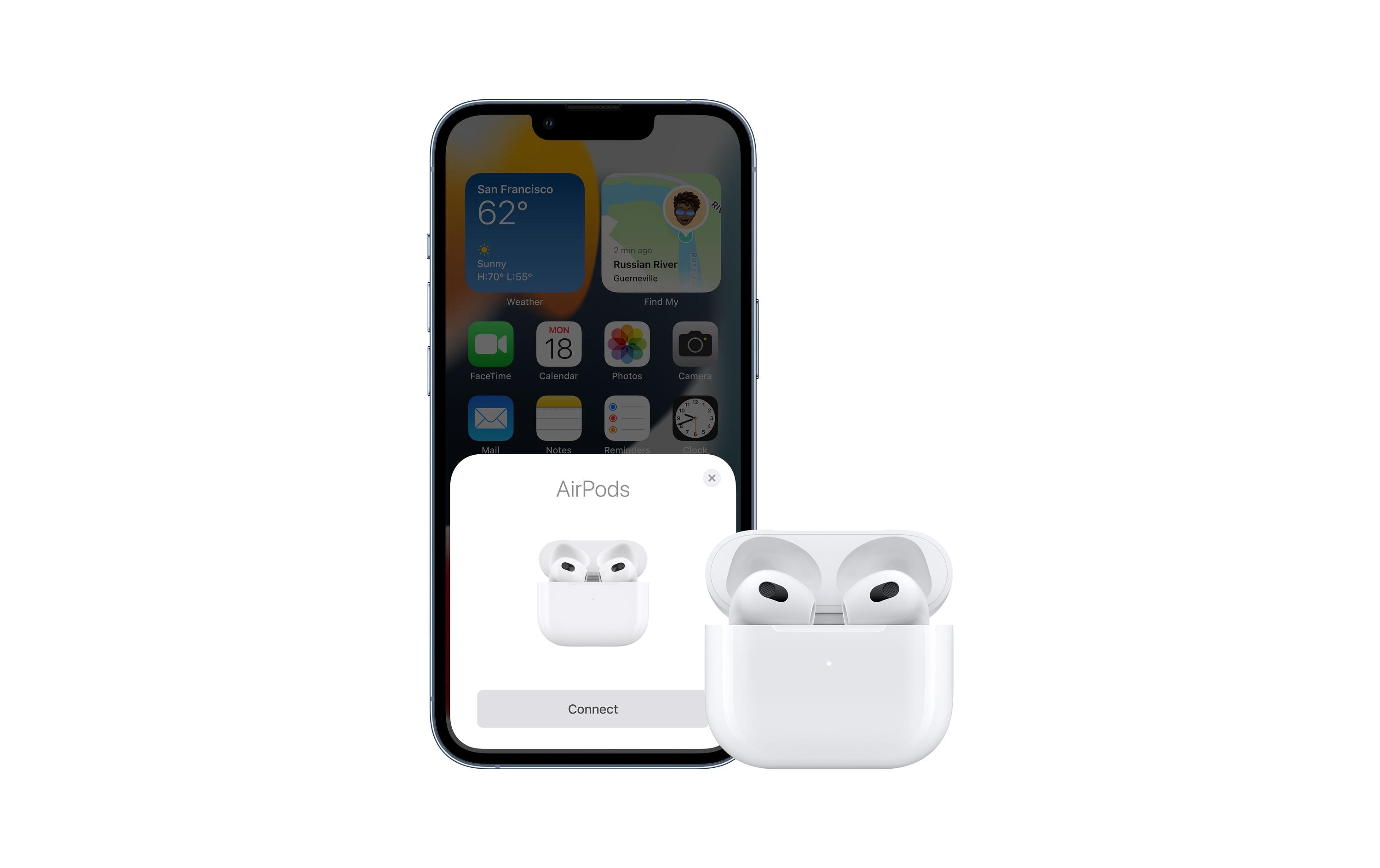 Apple True Wireless In-Ear-Kopfhörer AirPods 3. Gen Lightning