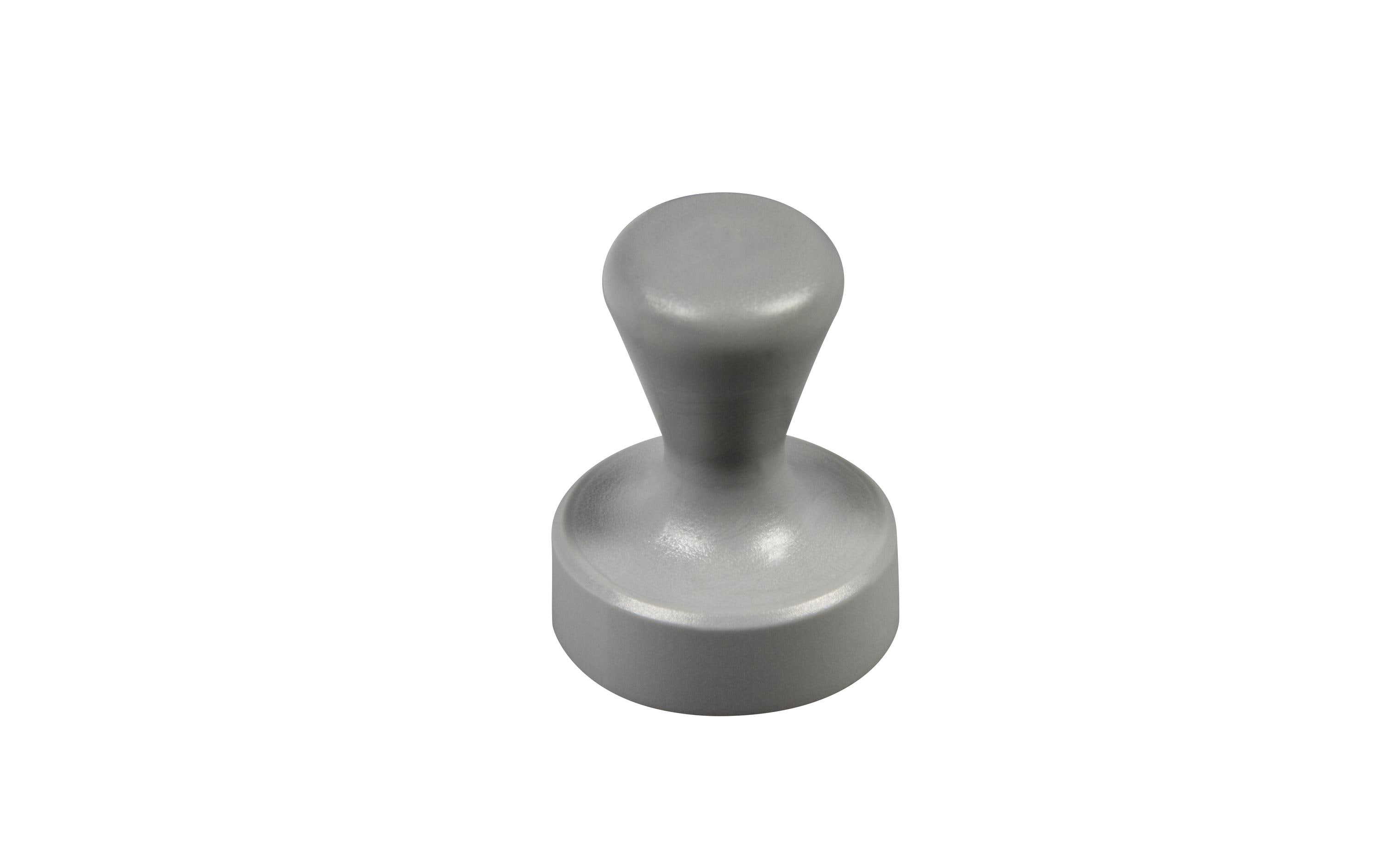 Berec Haftmagnet Ø 17 mm 2 Stück, Grau