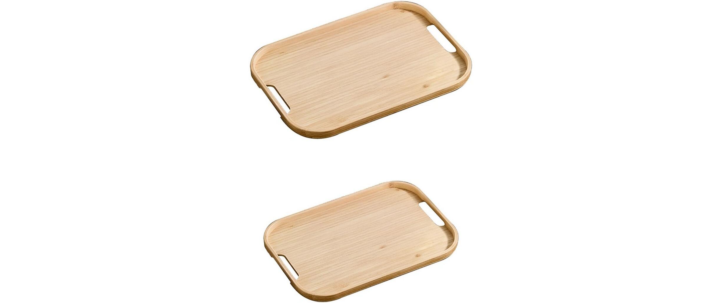 Hermia Serviertablett Acero 2-teilig, Braun