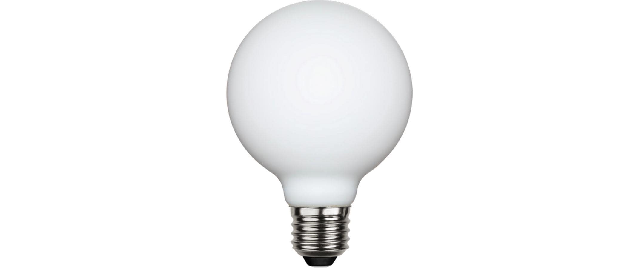 Star Trading LED Leuchtmittel E27 G80 Opaque Double Coating