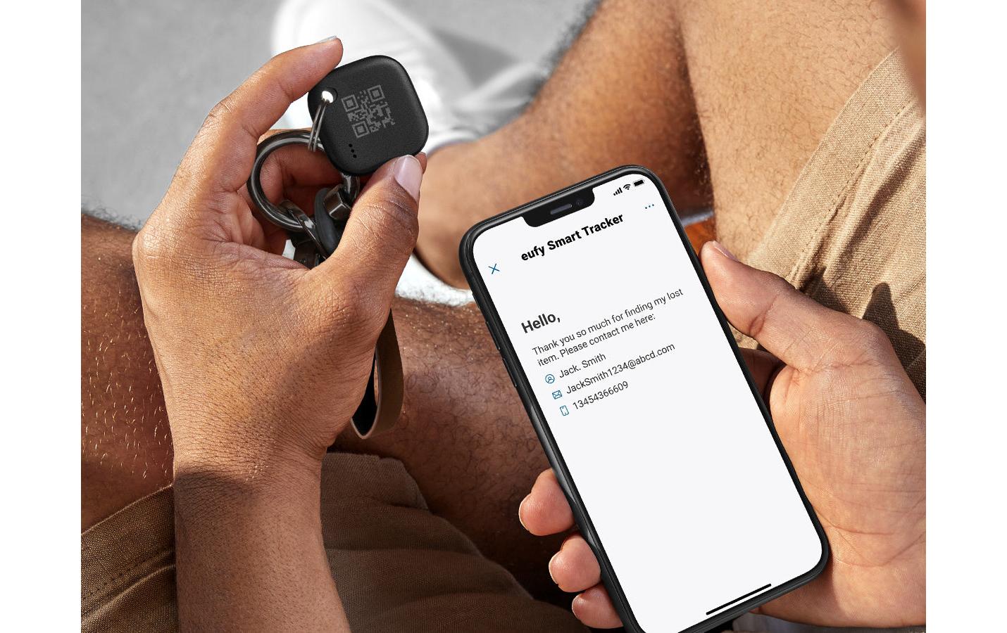 eufy Schlüsselfinder SmartTrack Link Schwarz