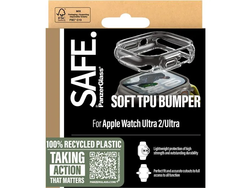 SAFE. Displayschutz TPU Bumper Transparent SAFE. Displayschutz TPU Bumper Transparent