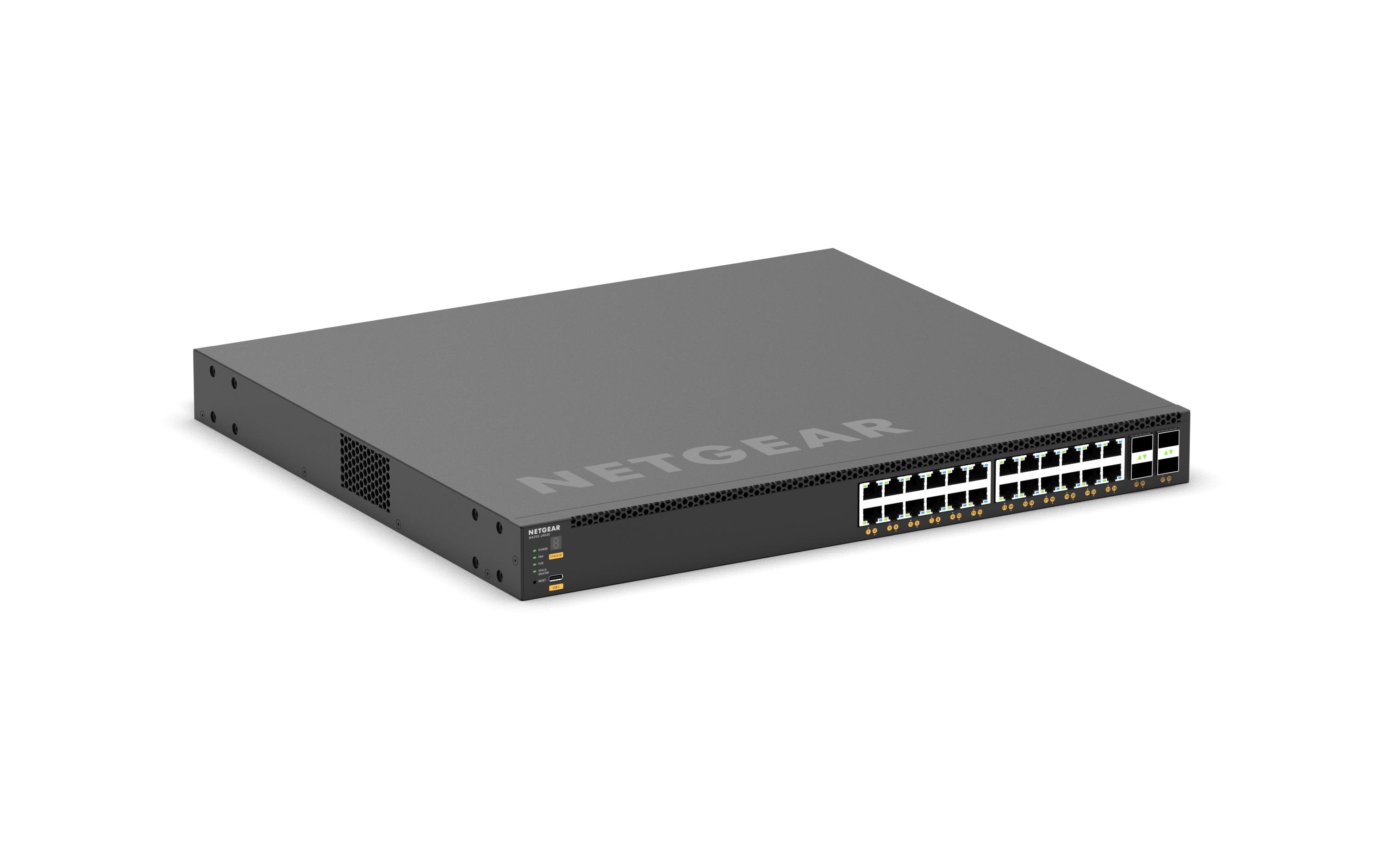Netgear PoE+ Switch XSM4328CV 28 Port Netgear PoE+ Switch XSM4328CV 28 Port