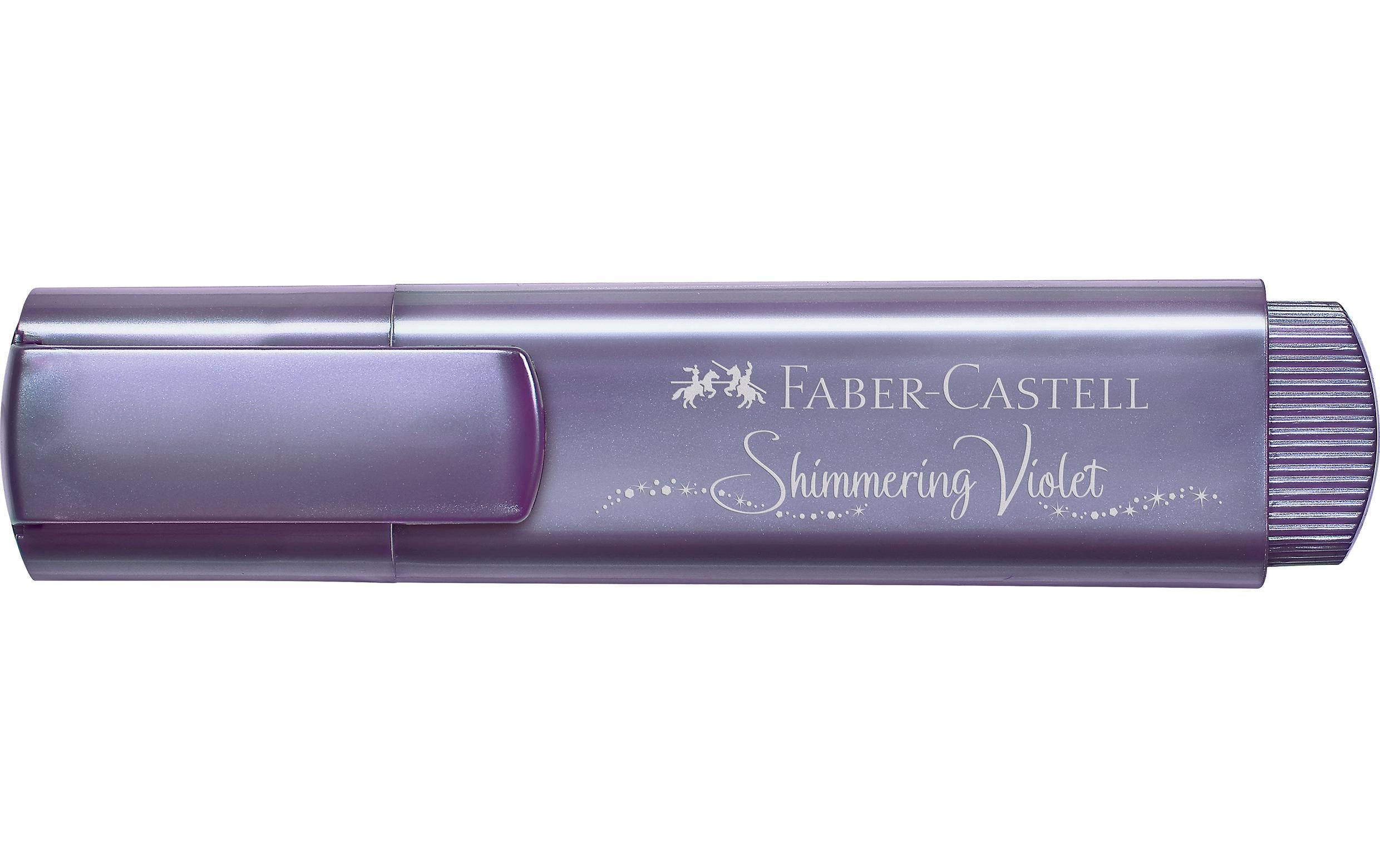 Faber-Castell Textmarker 1546 Shimmering Violet, Metallic Faber-Castell Textmarker 1546 Shimmering Violet, Metallic