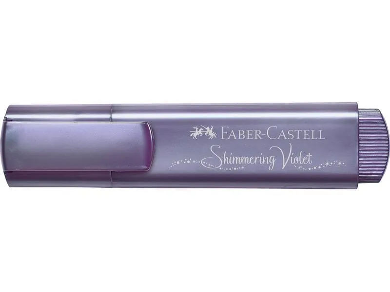 Faber-Castell Textmarker 1546 Shimmering Violet, Metallic Faber-Castell Textmarker 1546 Shimmering Violet, Metallic
