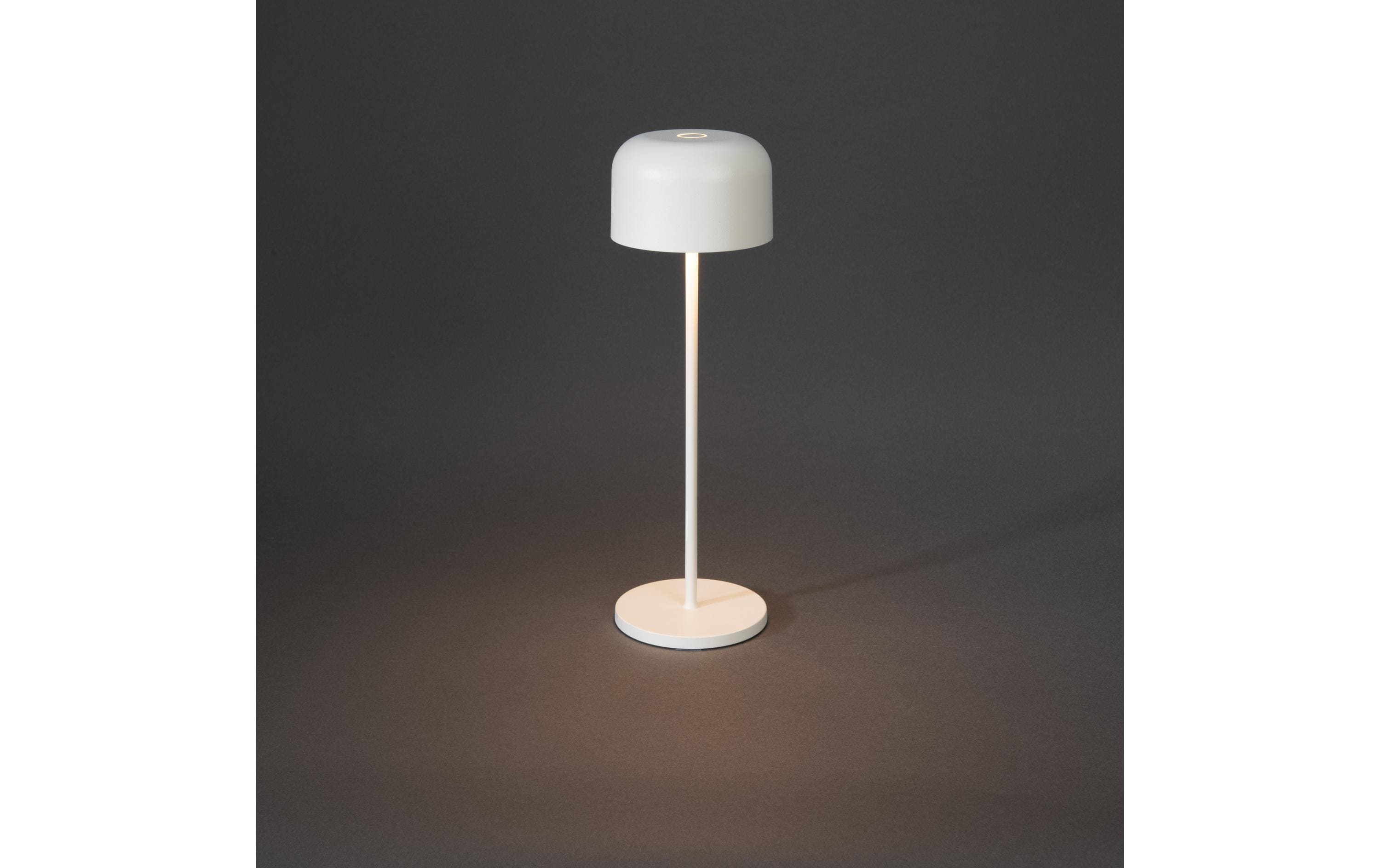 Konstsmide Tischleuchte Lille USB, 2200 / 2700 K, 3.5 W, Weiss Konstsmide Tischleuchte Lille USB, 2200 / 2700 K, 3.5 W, Weiss