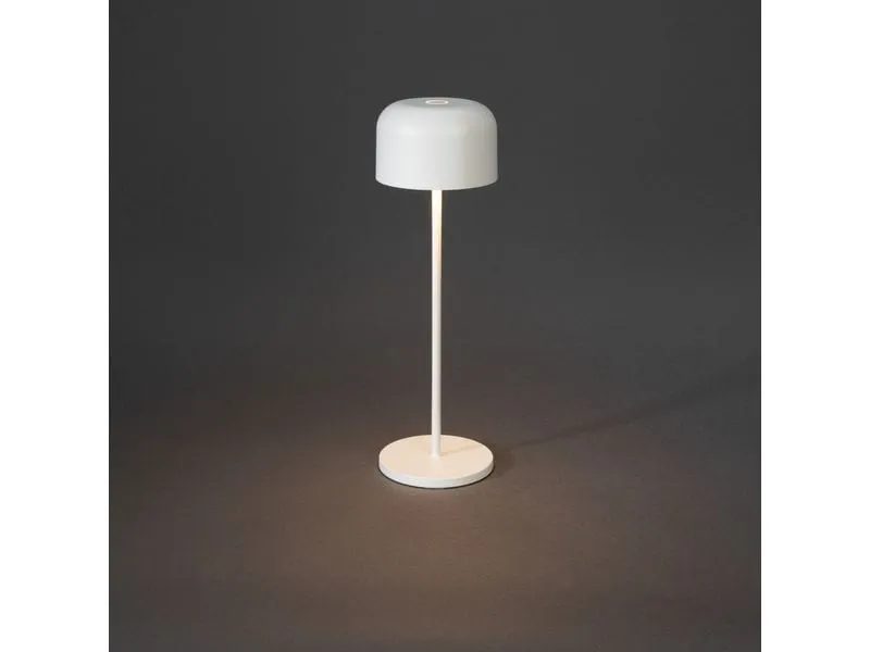 Konstsmide Tischleuchte Lille USB, 2200 / 2700 K, 3.5 W, Weiss Konstsmide Tischleuchte Lille USB, 2200 / 2700 K, 3.5 W, Weiss