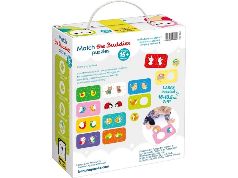 Banana Panda Puzzle Match The Buddies
