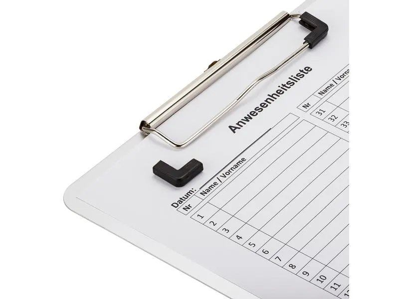 Läufer Dokumentenhalter A4 Silber Läufer Dokumentenhalter A4 Silber