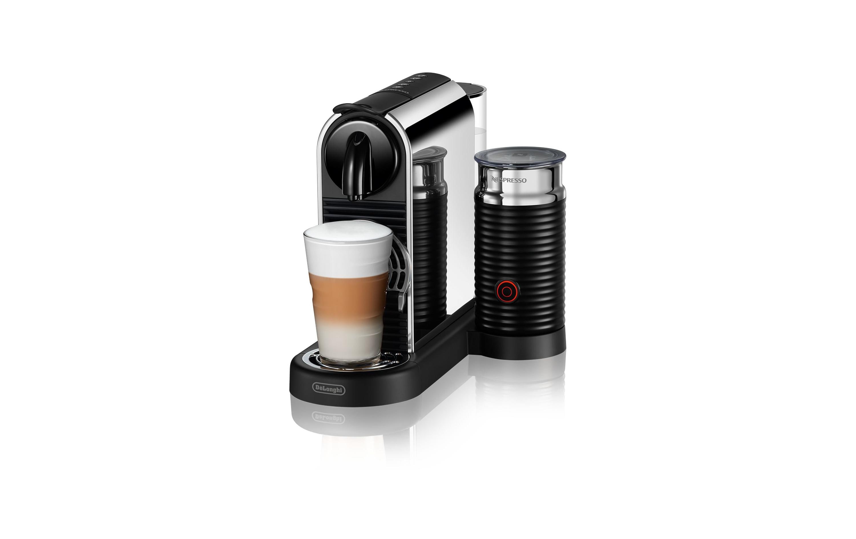 De'Longhi Kaffeemaschine Nespresso CitiZ Platinum&Milk EN330.M Silber