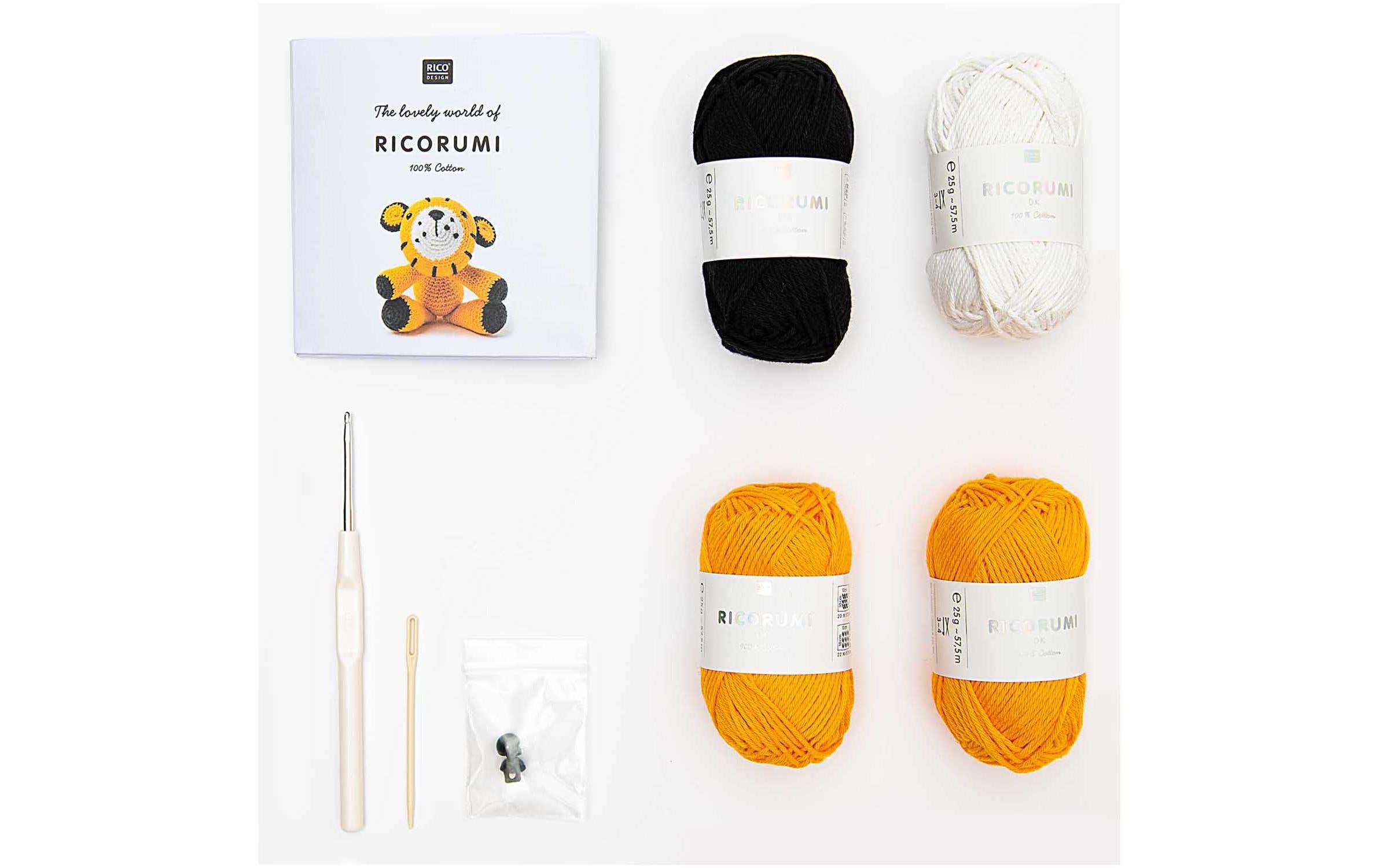 Rico Design Häkelset Creative Ricorumi Tiger Rico Design Häkelset Creative Ricorumi Tiger