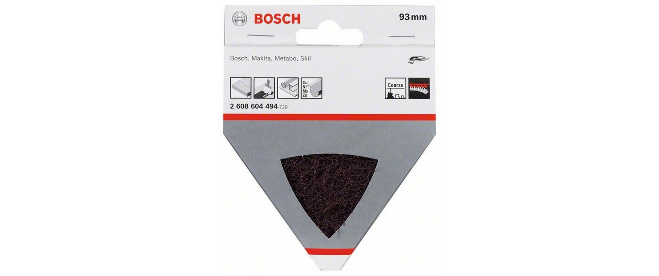 Bosch Professional Schleifvlies Starlock 93 mm, 100, grob