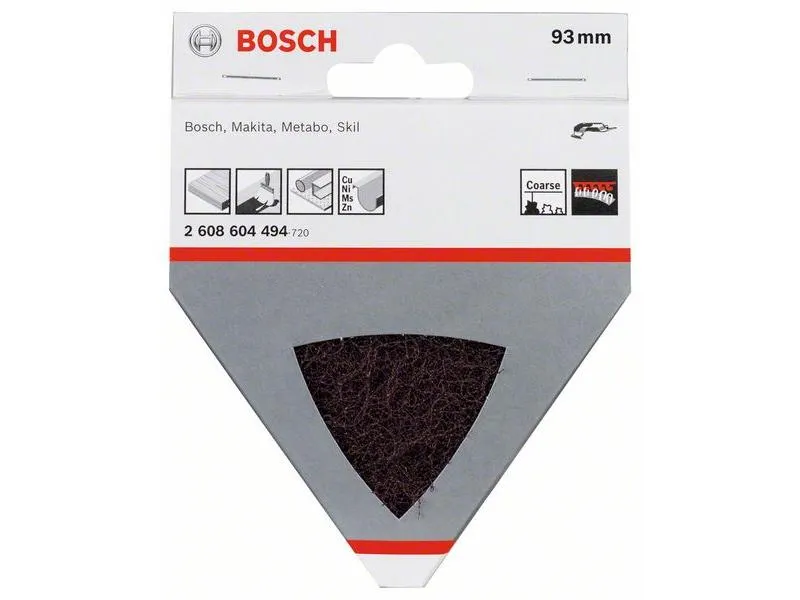 Bosch Professional Schleifvlies Starlock 93 mm, 100, grob