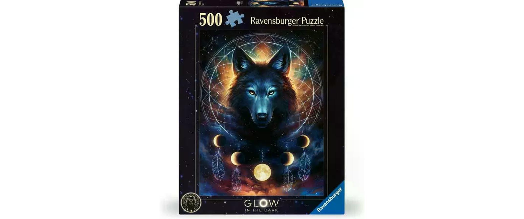 Ravensburger Puzzle Leuchtender Wolf